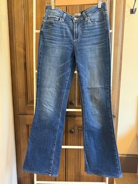 PAIGE Dark Blue Flare Jeans